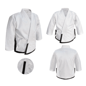 Canvas 14oz 16oz Jacket with 25mm Stripes # ENN-KAR-003