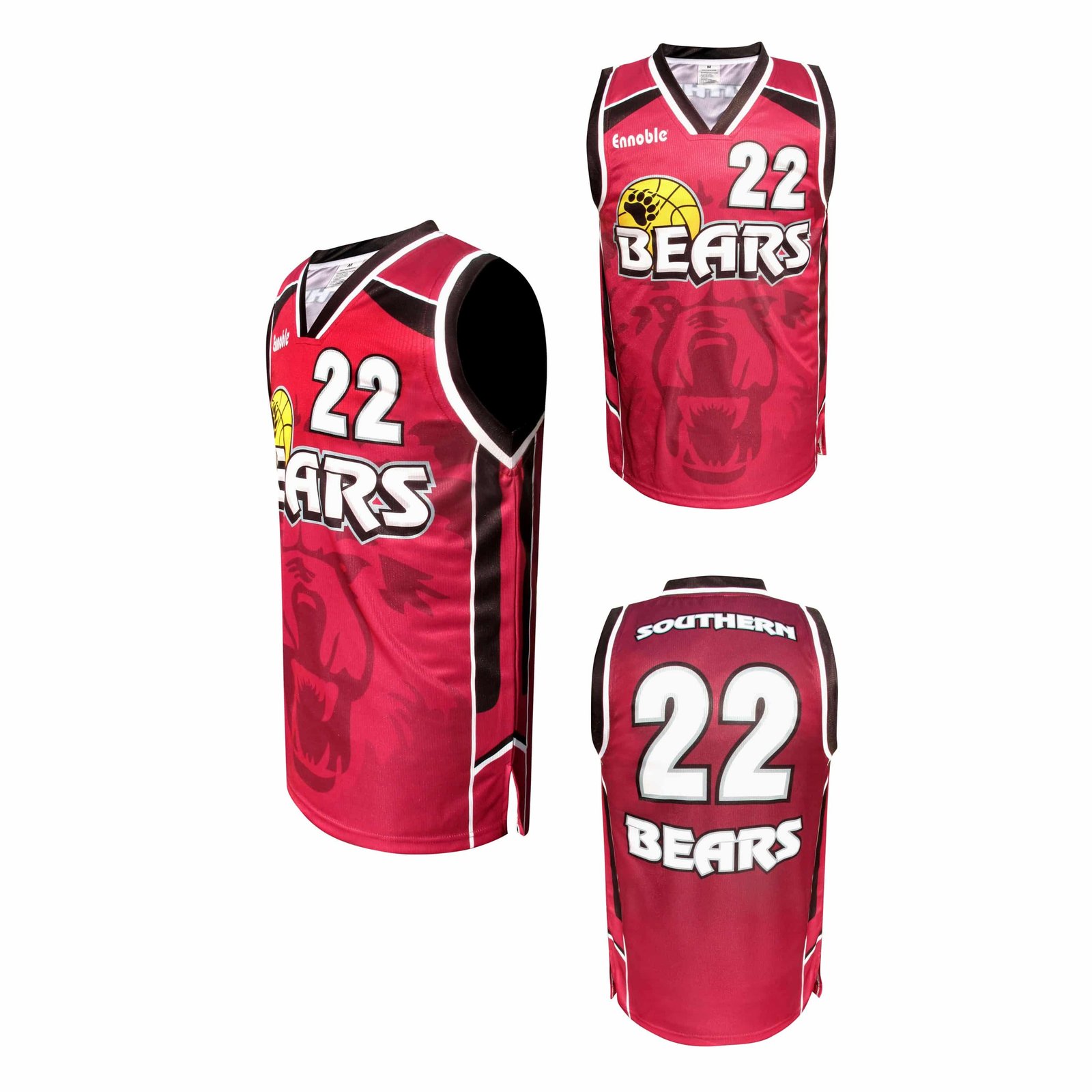 Ennoble Basketball Jerseys # ENN-BJ-050