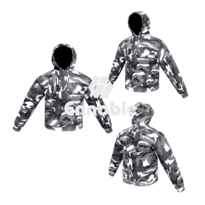 Ennoble Camouflage Urban Design Hoody # ENN-HWE-003