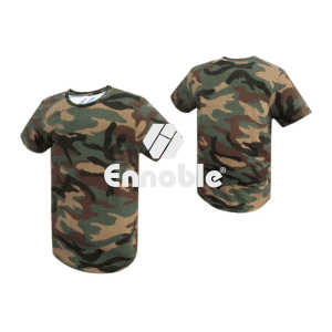 Ennoble Camouflage Woodland Design T-Shirt # ENN-HWE-006