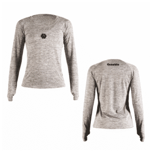 Ennoble Ladies Long Sleeve Shirt Melange # ENN-LAW-009