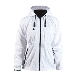 Ennoble Ladies Windbreaker White # ENN-LAW-038