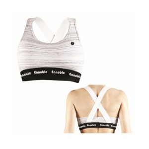 Ennoble Light Grey Melange Bra # ENN-LAW-019