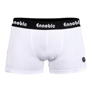 Ennoble Mens Boxer White # ENN-MAW-005