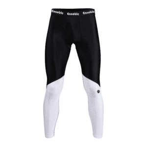 Ennoble Mens Tights Black, White # ENN-MAW-014