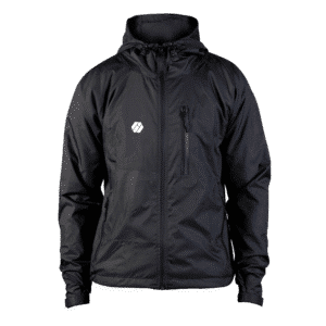 Ennoble Mens Windbreaker Black # ENN-MAW-019