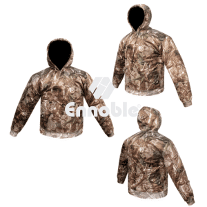 Ennoble Passion Green Hoody # ENN-HWE-009